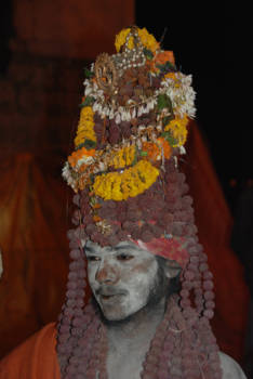 India - Sadhu, heilige man, in Benares