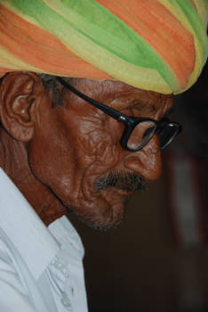 Ladakh - man met tulband