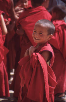 India - Monnikje in Ladakh