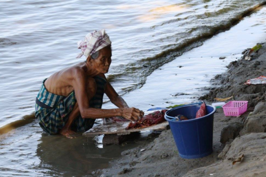 Myanmar - En schoon is de was