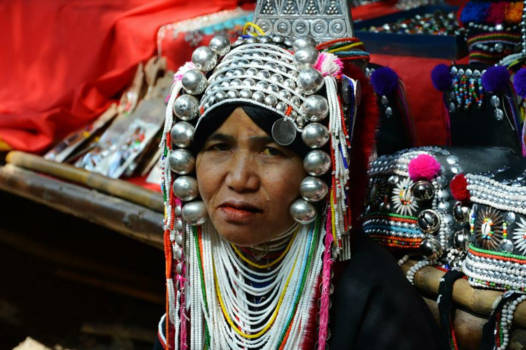 Chiang Mai - Vrolijke verkoopster in Chiang Mai