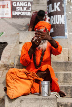 Varanasi - Sadhu, Varanasi India