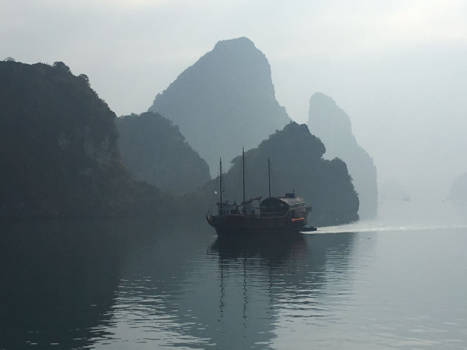 Halong Bay - Foggy