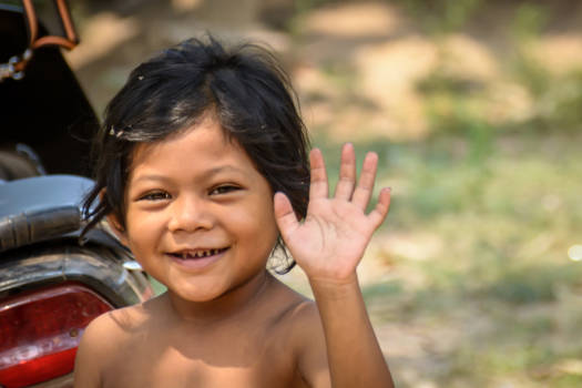 Cambodja - Hello gorgeous!