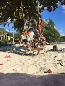 Koh Chang - "Happiness on a swing"
