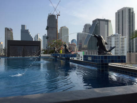Thailand - Rooftop pool Bangkok