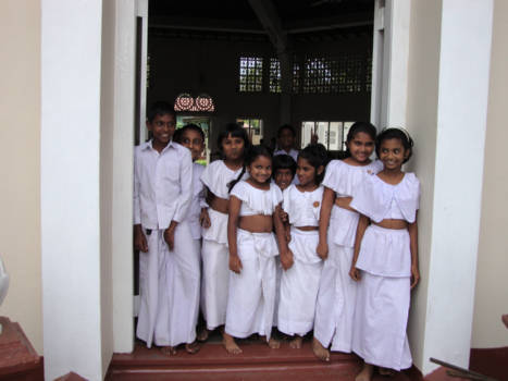 Sri Lanka - Zondagsschool op Sri Lanka