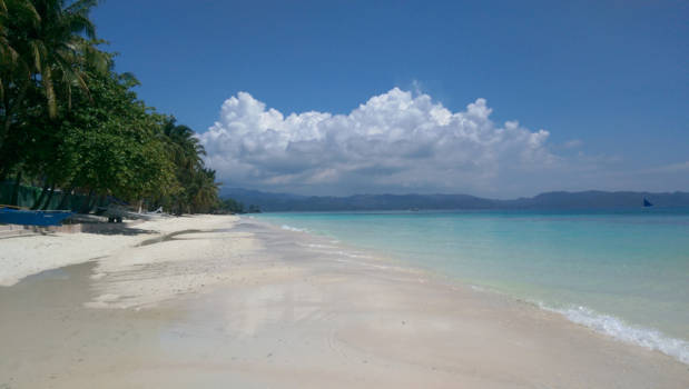 Filipijnen - White Beach in Boracay