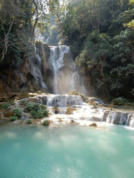 Kuang Si Waterval - Mooiste waterval in Laos