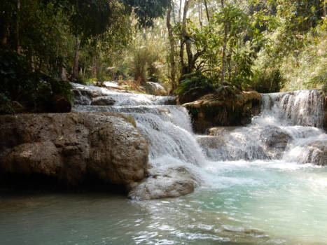 Kuang Si Waterval
