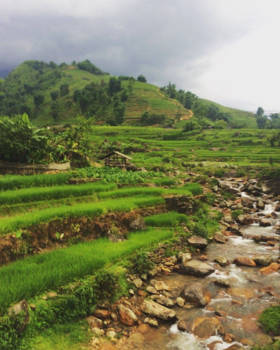 Sapa - Regen in aantocht in Sapa