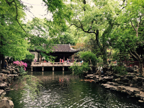 Shanghai - Zen garden