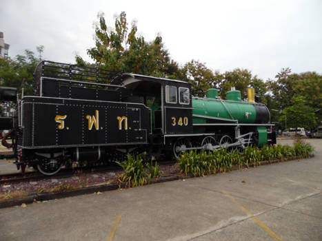 Thailand - voor beeld trein mar op dit station gingen wij op de nachttrein 14 uur