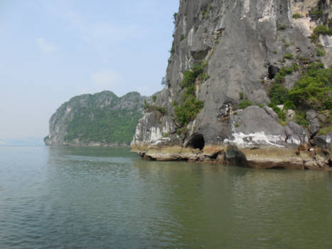 Halong Bay - Prachtige krijtrotsen Halong Bay