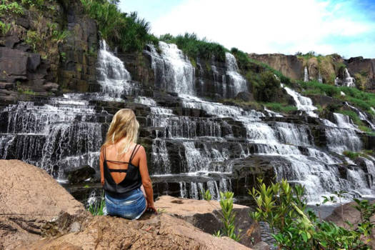 Vietnam - Pongour waterval, Vietnam