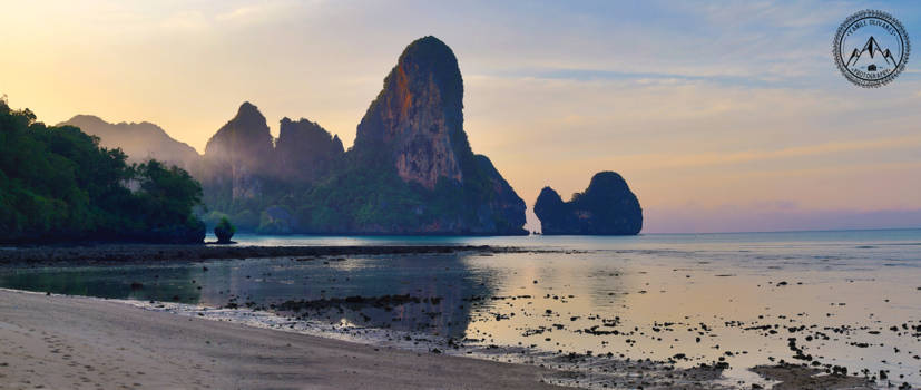 Thailand - Railay beach from Tonsai
