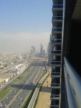 Dubai - Appartement uitzich