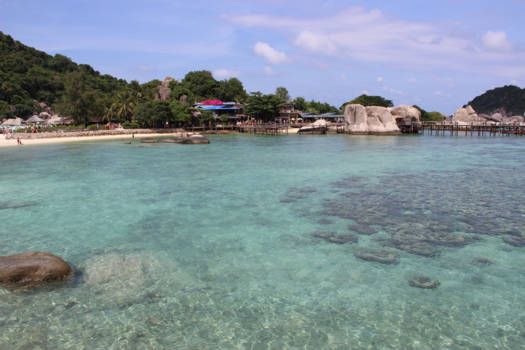 Koh Tao - Prachtige kleuren (Koh Nang Yuan, vlakbij Koh Tao)