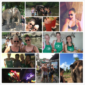 Thailand - Kookworkshops, olifanten opvangkamp