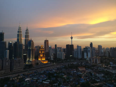 Maleisië - Sunset KL