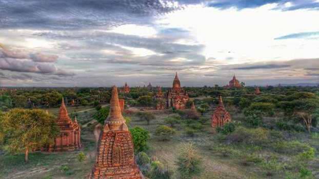 Myanmar - Tempels in Bagan