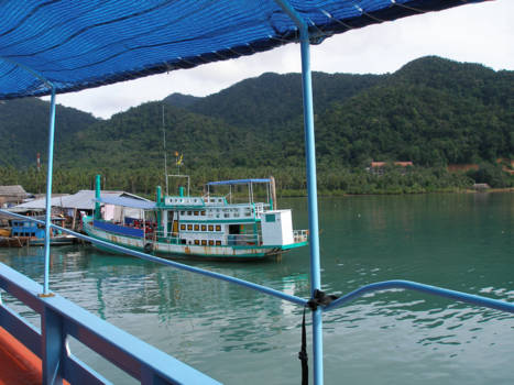Koh Chang - vanuit Ban Bao metde boot om te gaan snorkelen