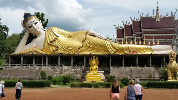 Thailand - Liggende Boeddha