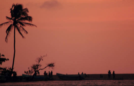 Sri Lanka - zonsondergang