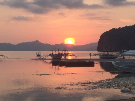 Filipijnen - El Nido sunset