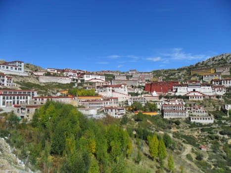 Tibet - Ghandenklooster