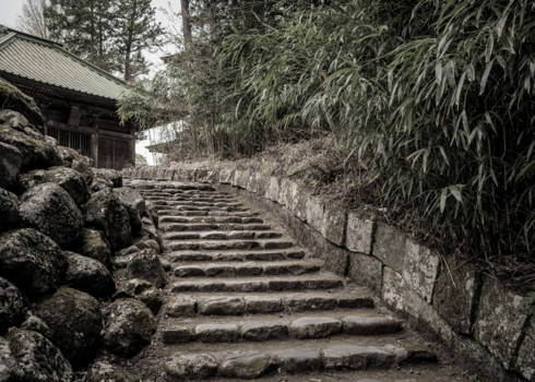 Japan - De trap omhoog