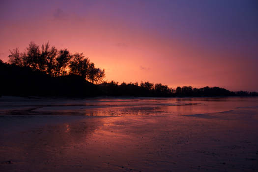 Koh Yao islands - Sunset am strand