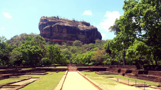 Sigiriya - Sigirya rock