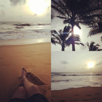 Sri Lanka - Sunset @ Negombo beach