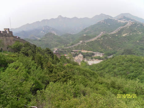 Chinese Muur - De Chinese muur, prachtig toch