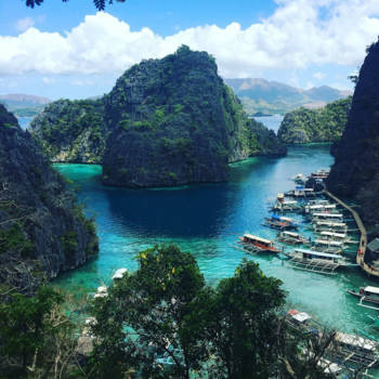 Filipijnen - Just an ordinary day in the Philippines: Kayangan Lake