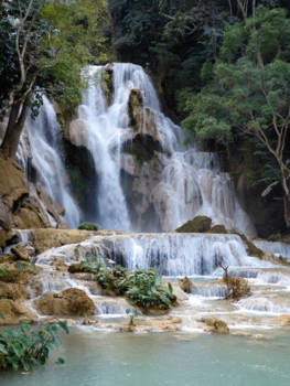 Luang Prabang - Kuang Si watervallen