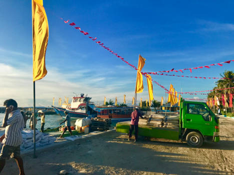 Malediven - Haven van Maafushi