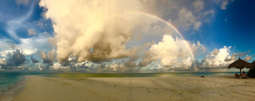 Malediven - Regenboog rashdoo