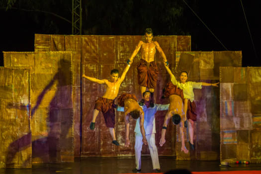 Cambodja - Phare Circus, leuke avond in Siem Reap en je steunt een goed doel.