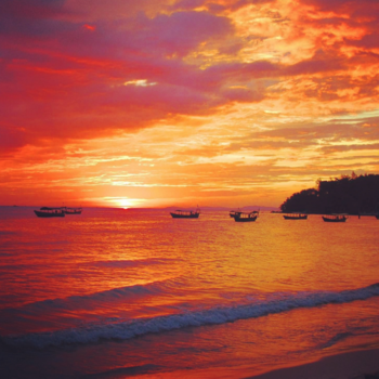 Cambodja - Sunset Sihanoukville