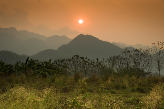 Myanmar - Grens Myamar