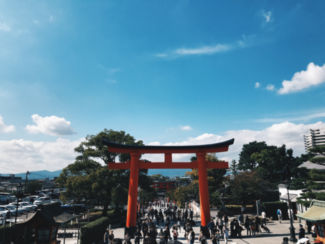 Japan - Kyoto uitzicht