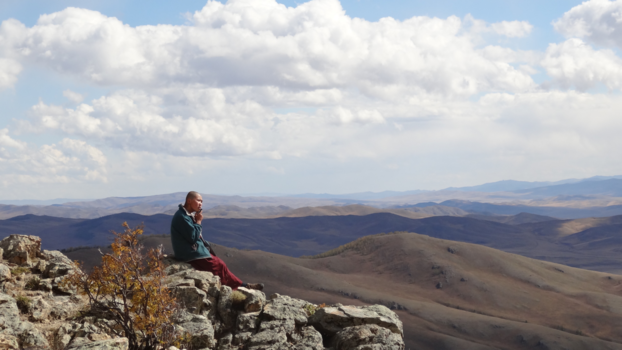 Mongolië - Peinzende monnik