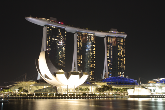 Singapore - Marina Bay Sands and Artscience museum