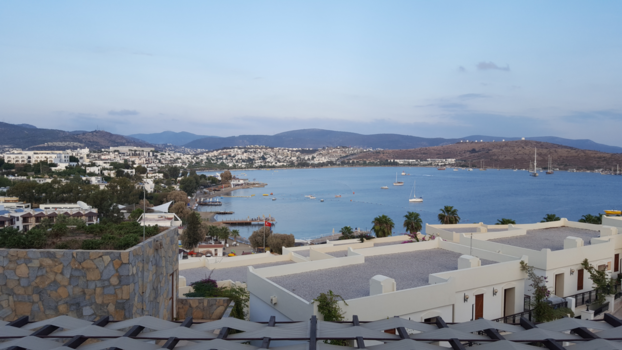 Turkije - Uitzicht vanuit ons hotel!