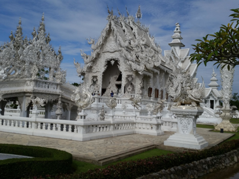 Rondreis Noord-Thailand - Witte tempel