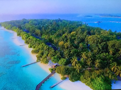 Malediven - Het eiland