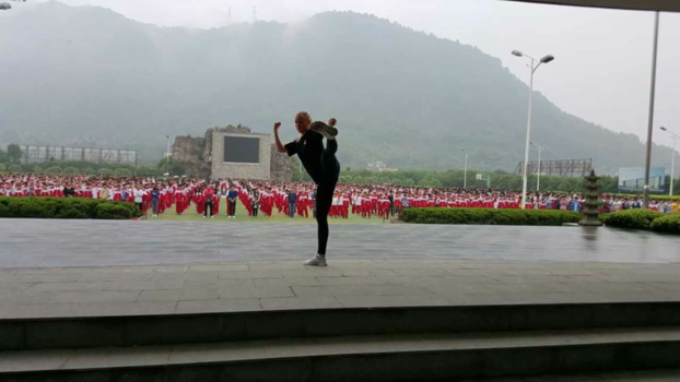 China - Tai chi op chinese kungfu school