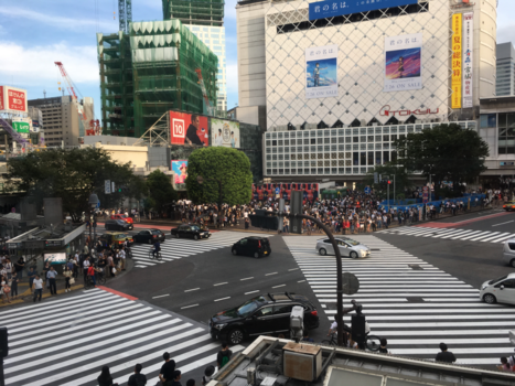 Japan - Shibuya crossing